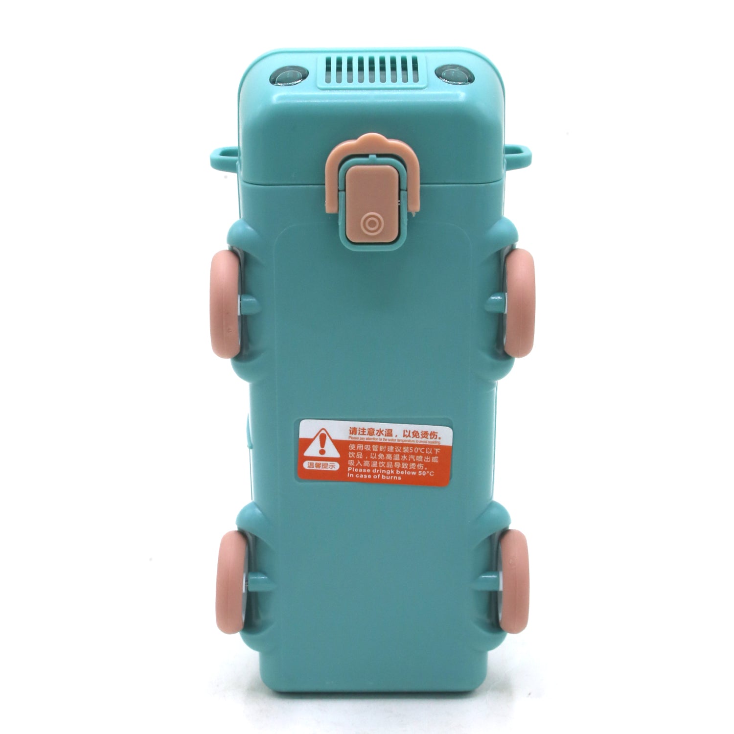 Bus Shape Water Cup With Straw - 350ml, Glassware & Drinkware, Chase Value, Chase Value