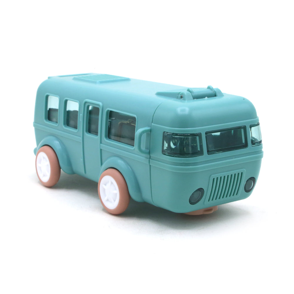 Bus Shape Water Cup With Straw - 350ml, Glassware & Drinkware, Chase Value, Chase Value