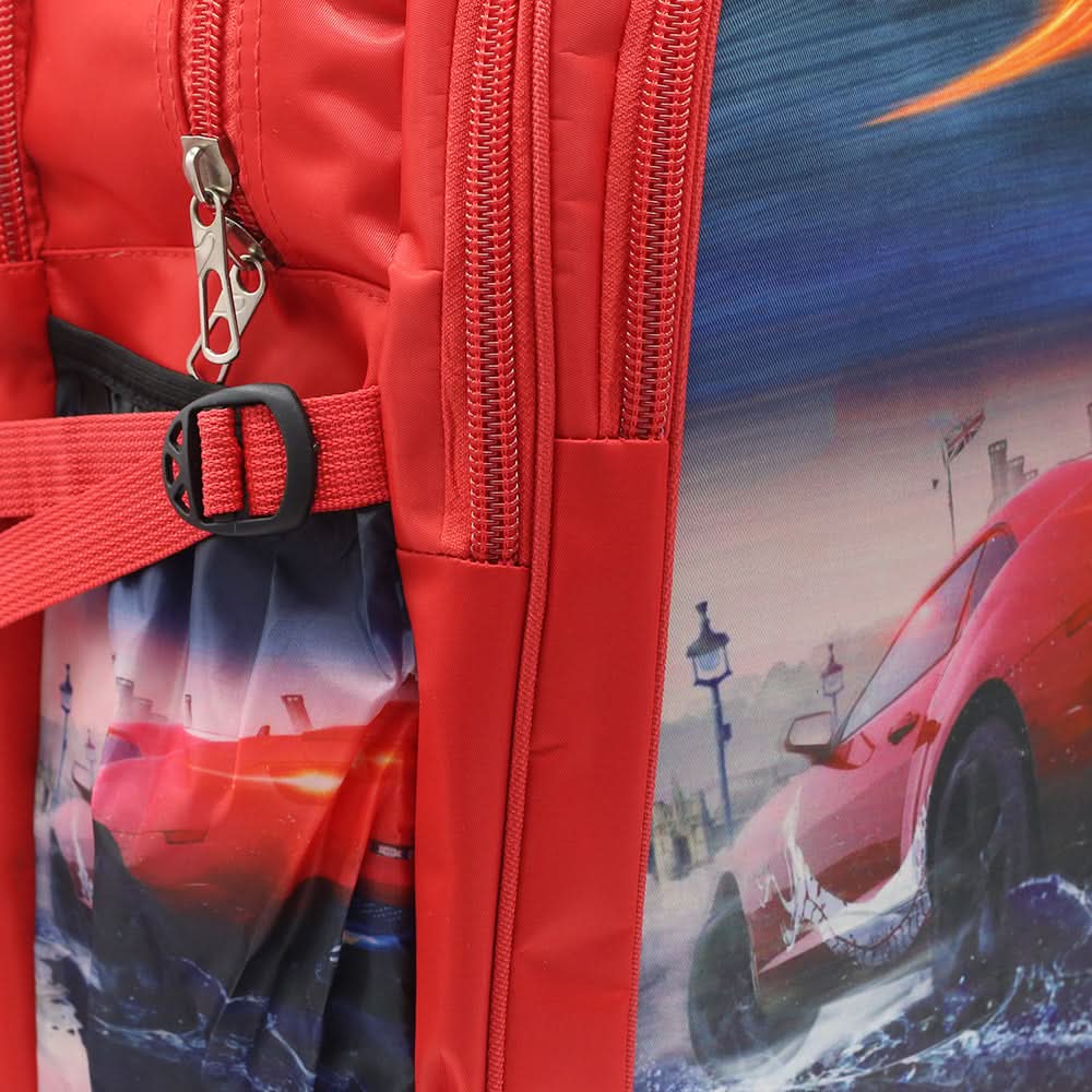School Bag - Red, School Bags, Chase Value, Chase Value