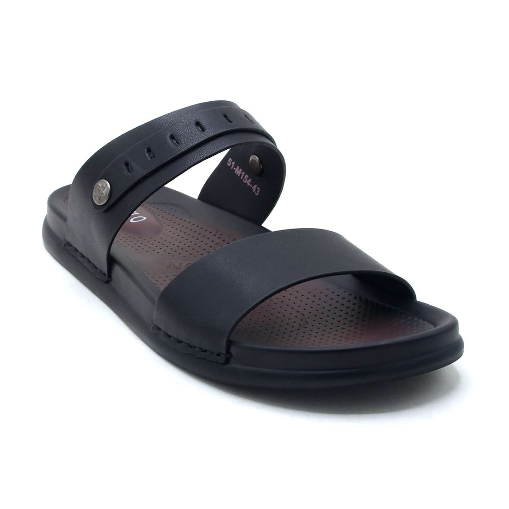 Men's Camelo Slipper - Black, Men's Slippers, Chase Value, Chase Value