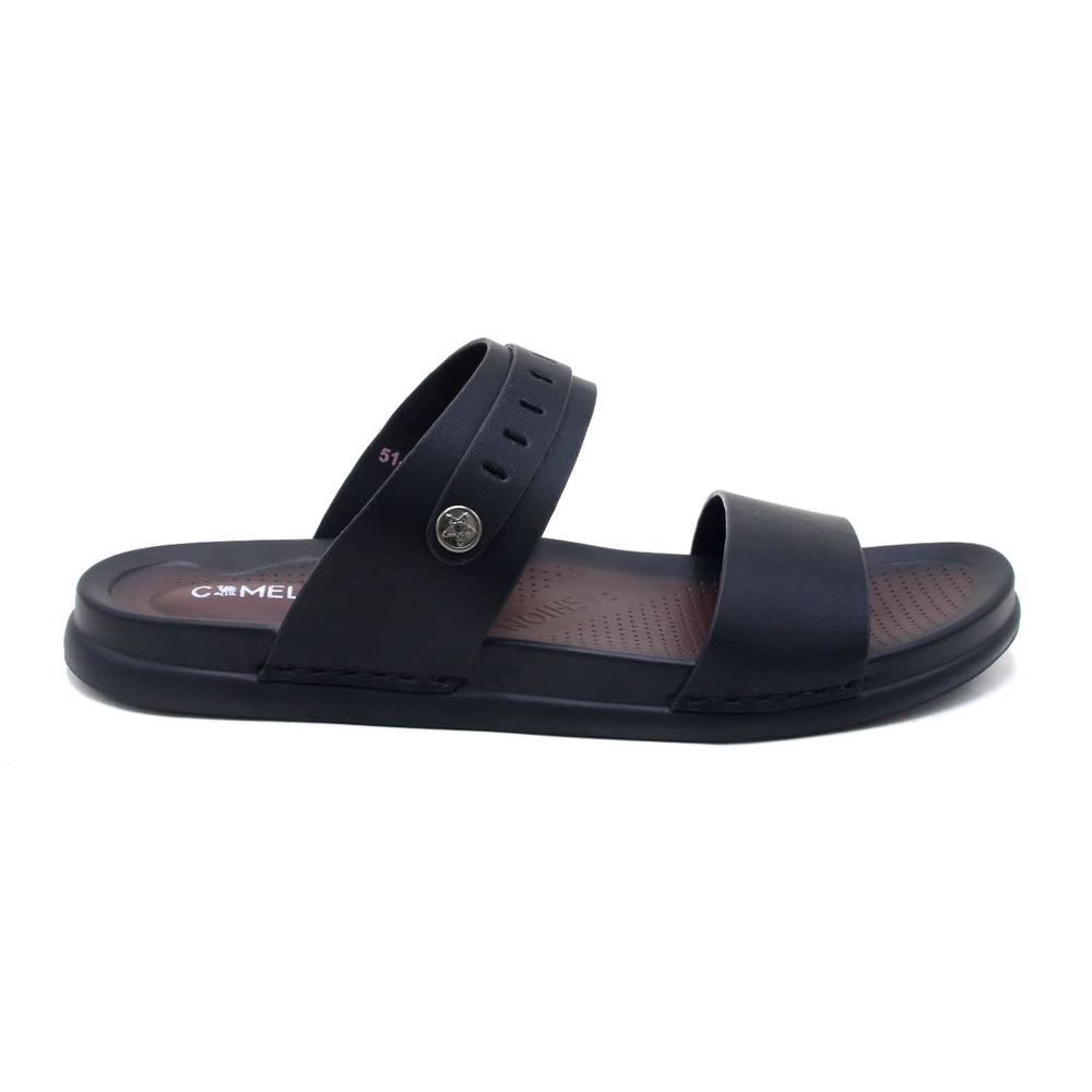 Men's Camelo Slipper - Black, Men's Slippers, Chase Value, Chase Value