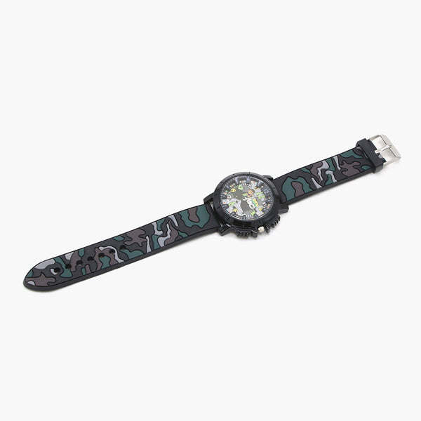 Kid's Watch - Green & Black, Boys Watches, Chase Value, Chase Value