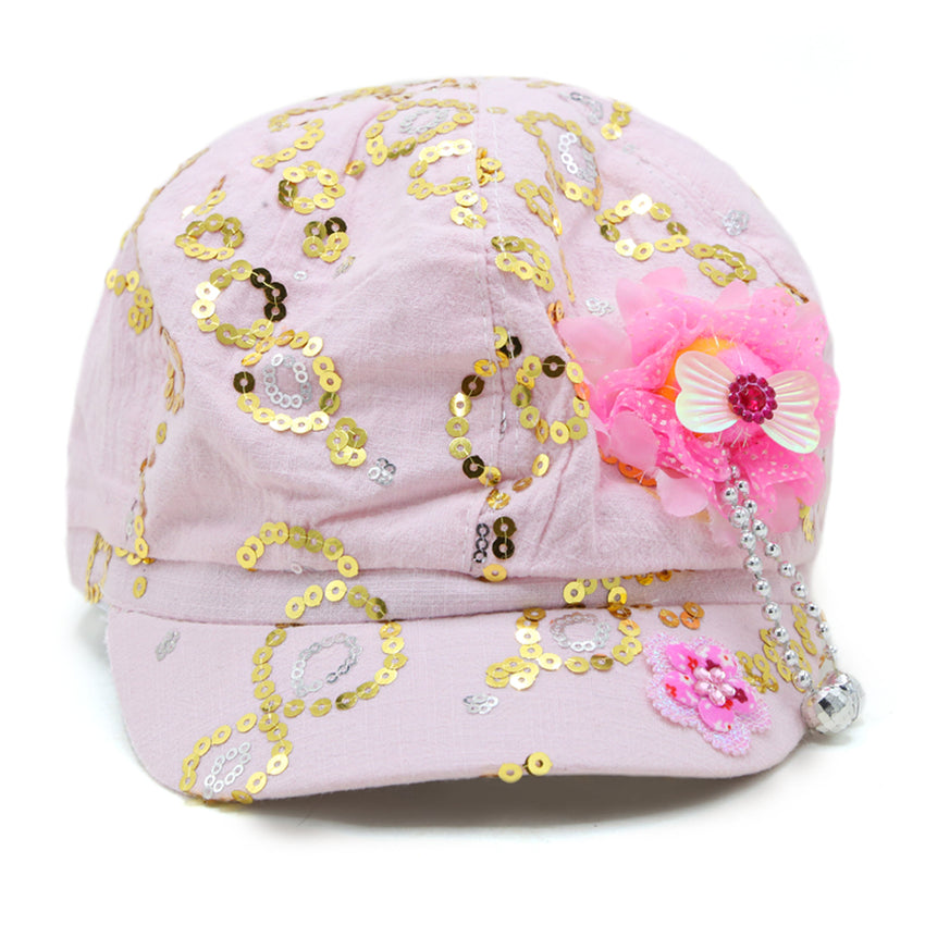 Girls Fancy P-Cap - Baby Pink