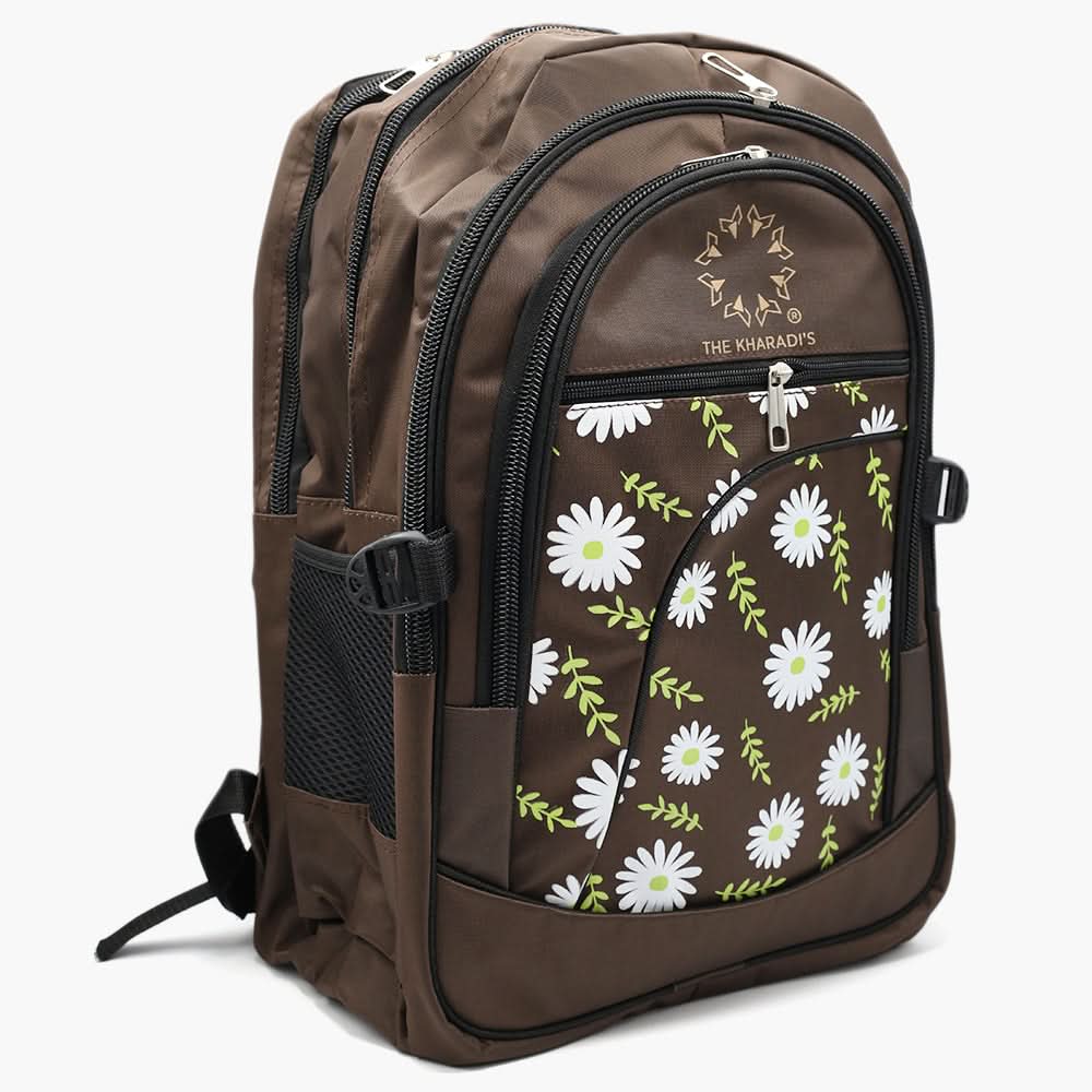 School Bag - Dark Brown, School Bags, Chase Value, Chase Value