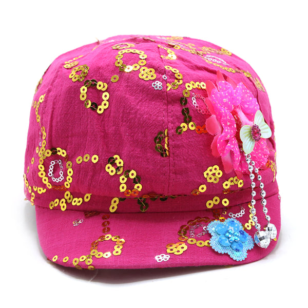 Girls Fancy P-Cap - Pink