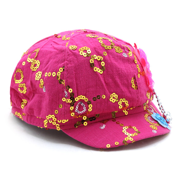 Girls Fancy P-Cap - Pink