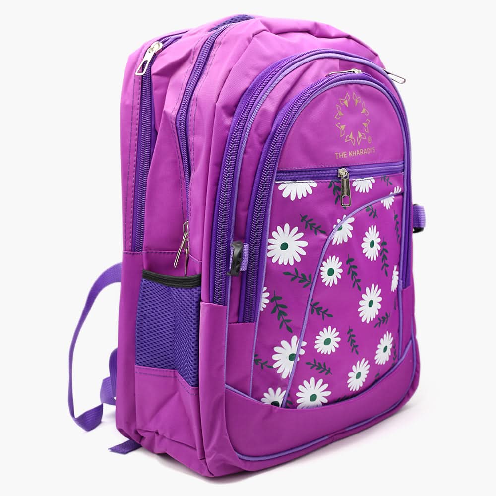 School Bag - Purple, School Bags, Chase Value, Chase Value