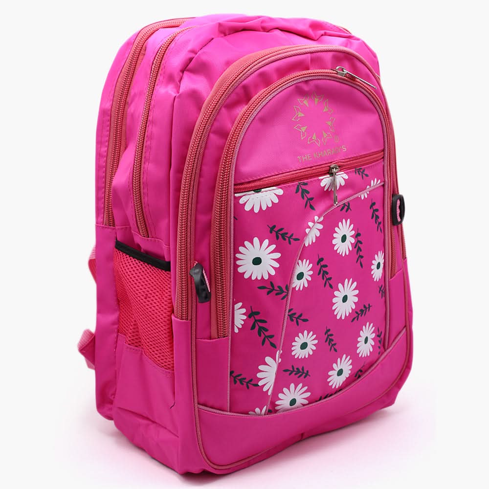 School Bag - Pink, School Bags, Chase Value, Chase Value