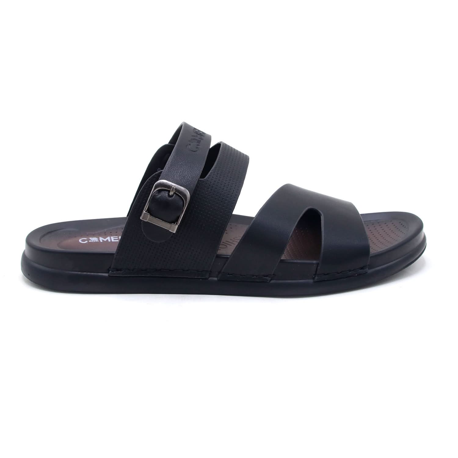 Men's Camelo Slipper - Black, Men's Slippers, Chase Value, Chase Value