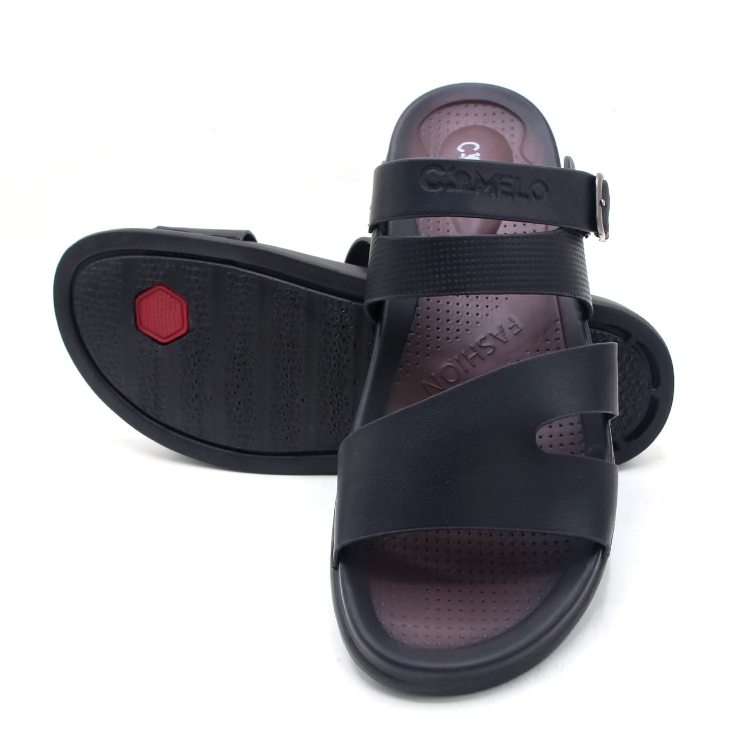 Men's Camelo Slipper - Black, Men's Slippers, Chase Value, Chase Value