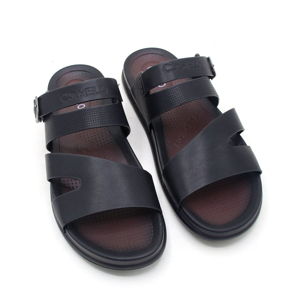 Men's Camelo Slipper - Black, Men's Slippers, Chase Value, Chase Value