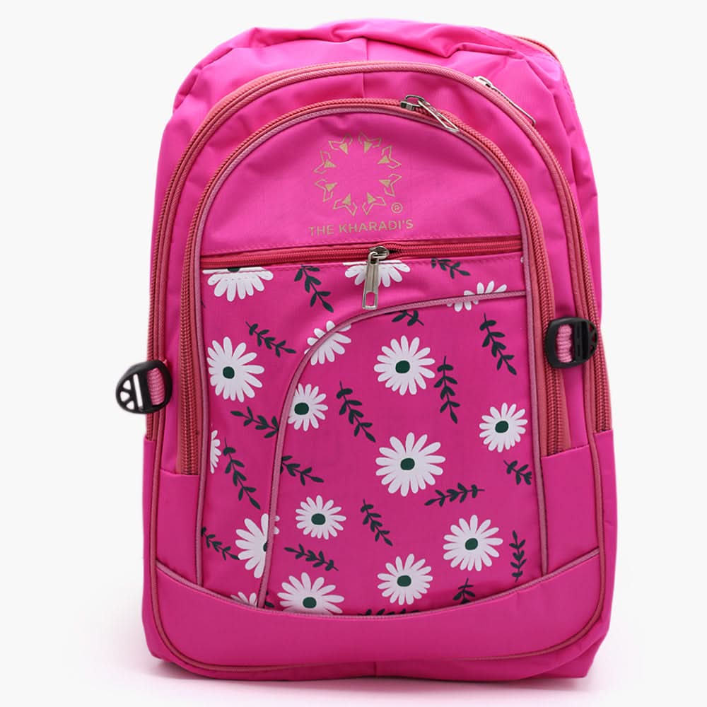 School Bag - Pink, School Bags, Chase Value, Chase Value