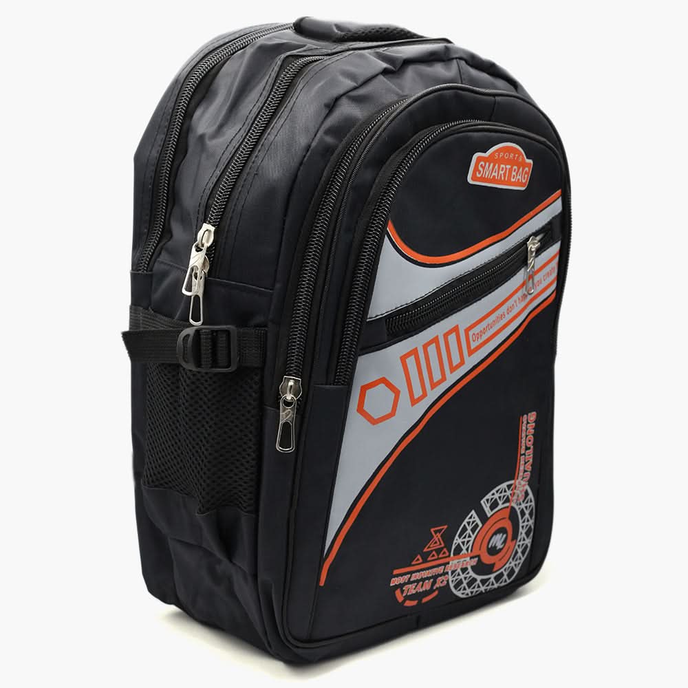 School Bag - Black, School Bags, Chase Value, Chase Value