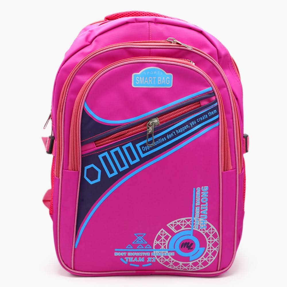 School Bag - Pink, School Bags, Chase Value, Chase Value