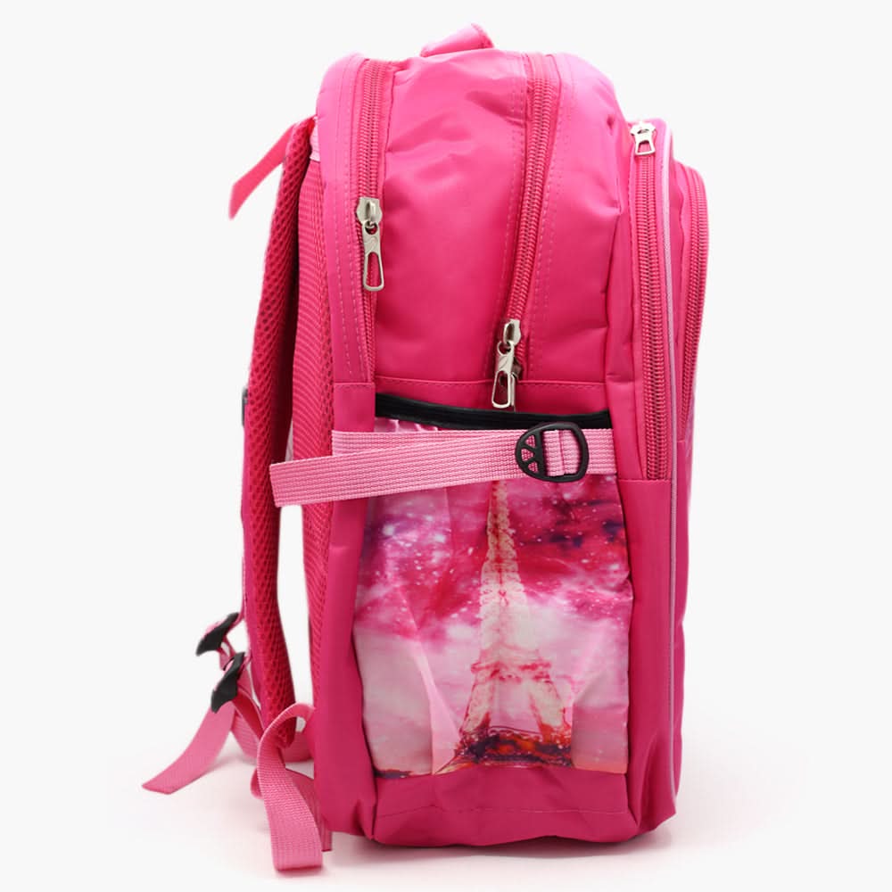 School Bag - Pink, School Bags, Chase Value, Chase Value