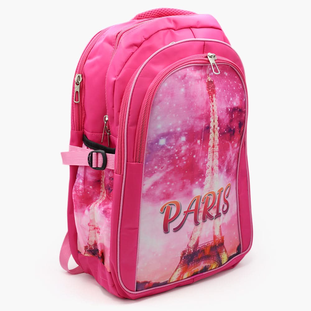 School Bag - Pink, School Bags, Chase Value, Chase Value