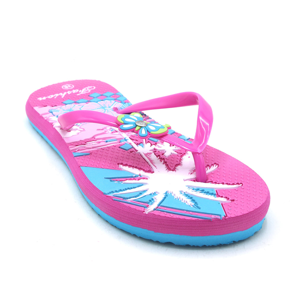 Women's Flip Flop Slipper - Pink, Women Slippers, Chase Value, Chase Value