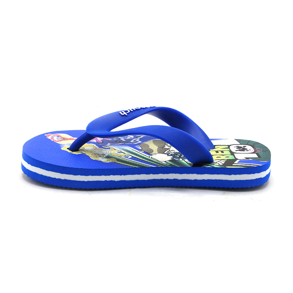 Boys Flip Flop - Blue, Boys Slippers, Chase Value, Chase Value