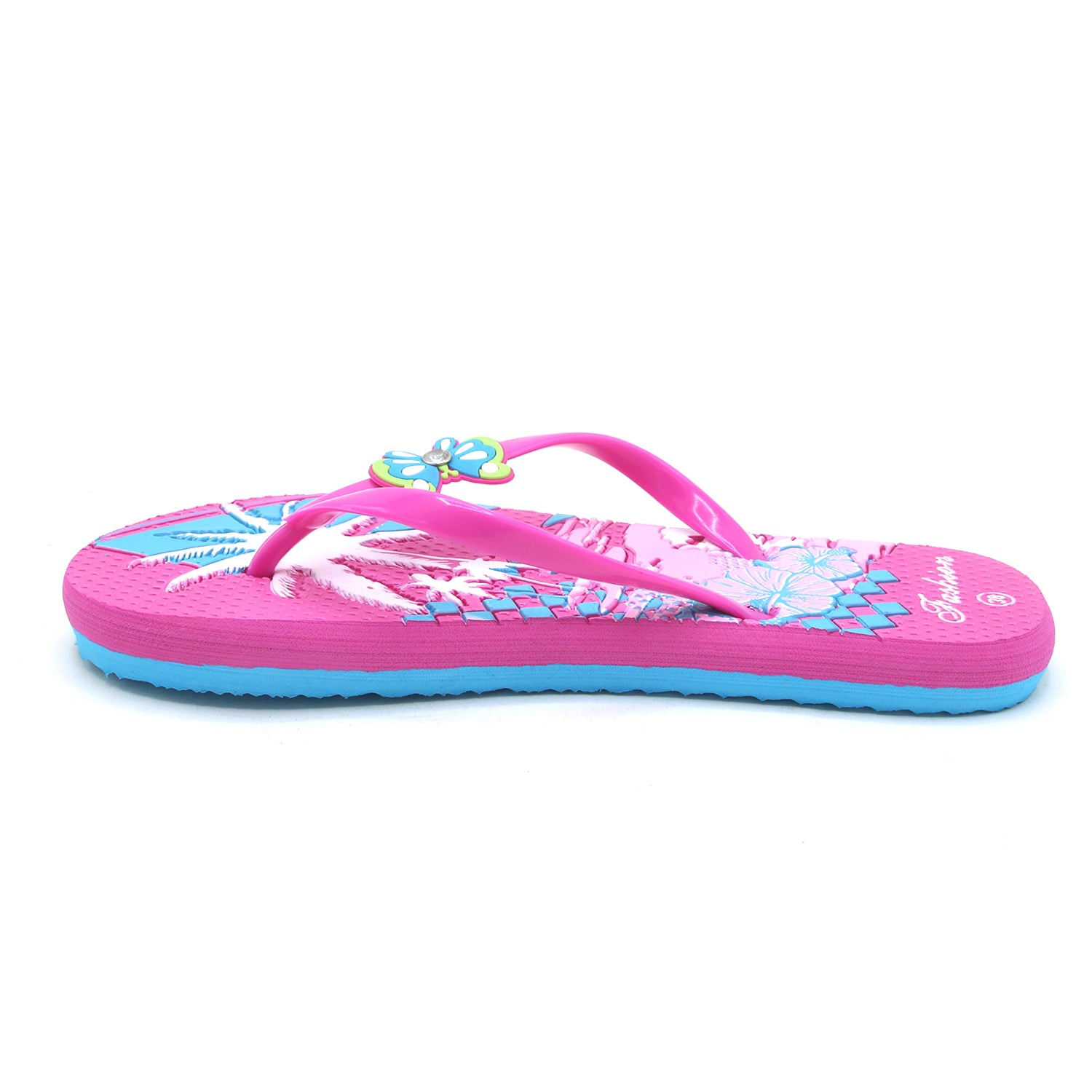 Women's Flip Flop Slipper - Pink, Women Slippers, Chase Value, Chase Value