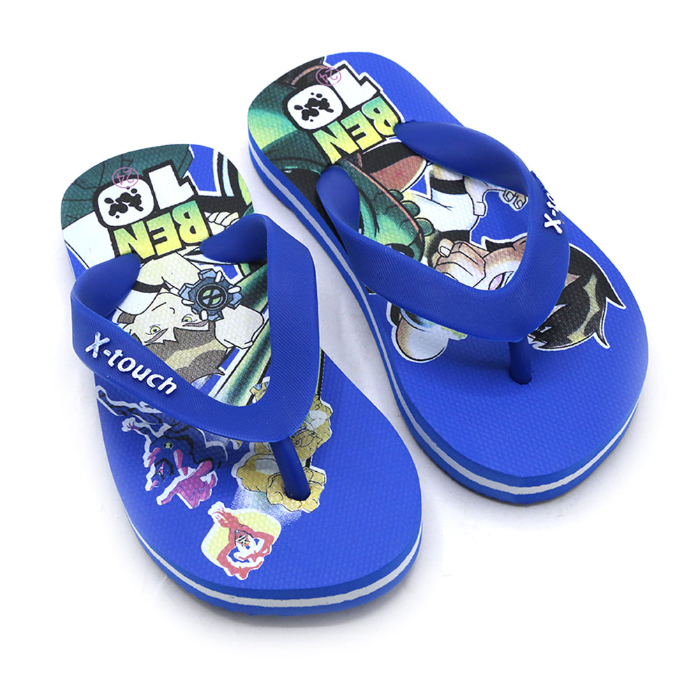 Boys Flip Flop - Blue, Boys Slippers, Chase Value, Chase Value