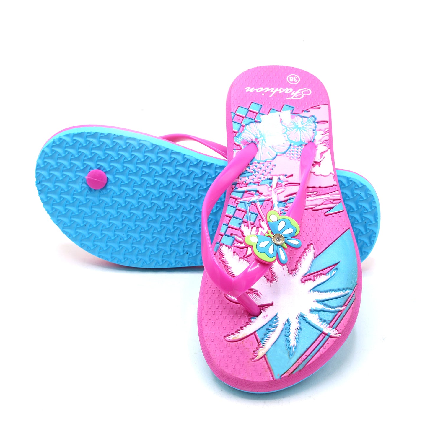 Women's Flip Flop Slipper - Pink, Women Slippers, Chase Value, Chase Value