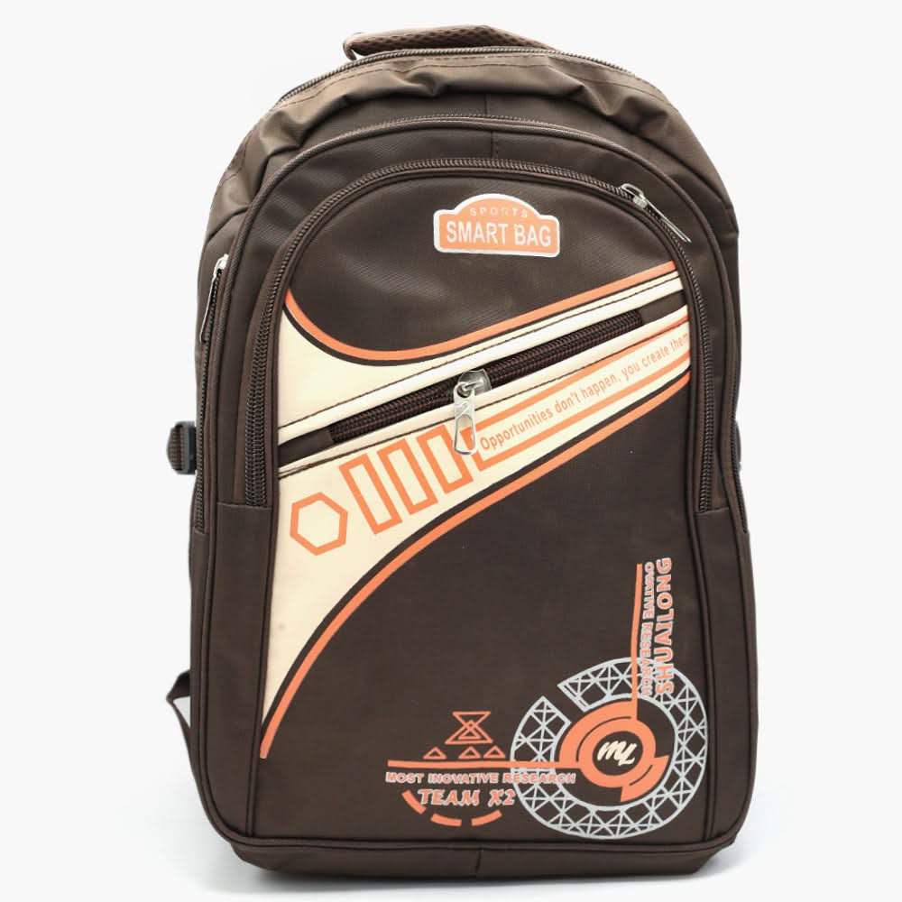 School Bag - Brown, School Bags, Chase Value, Chase Value