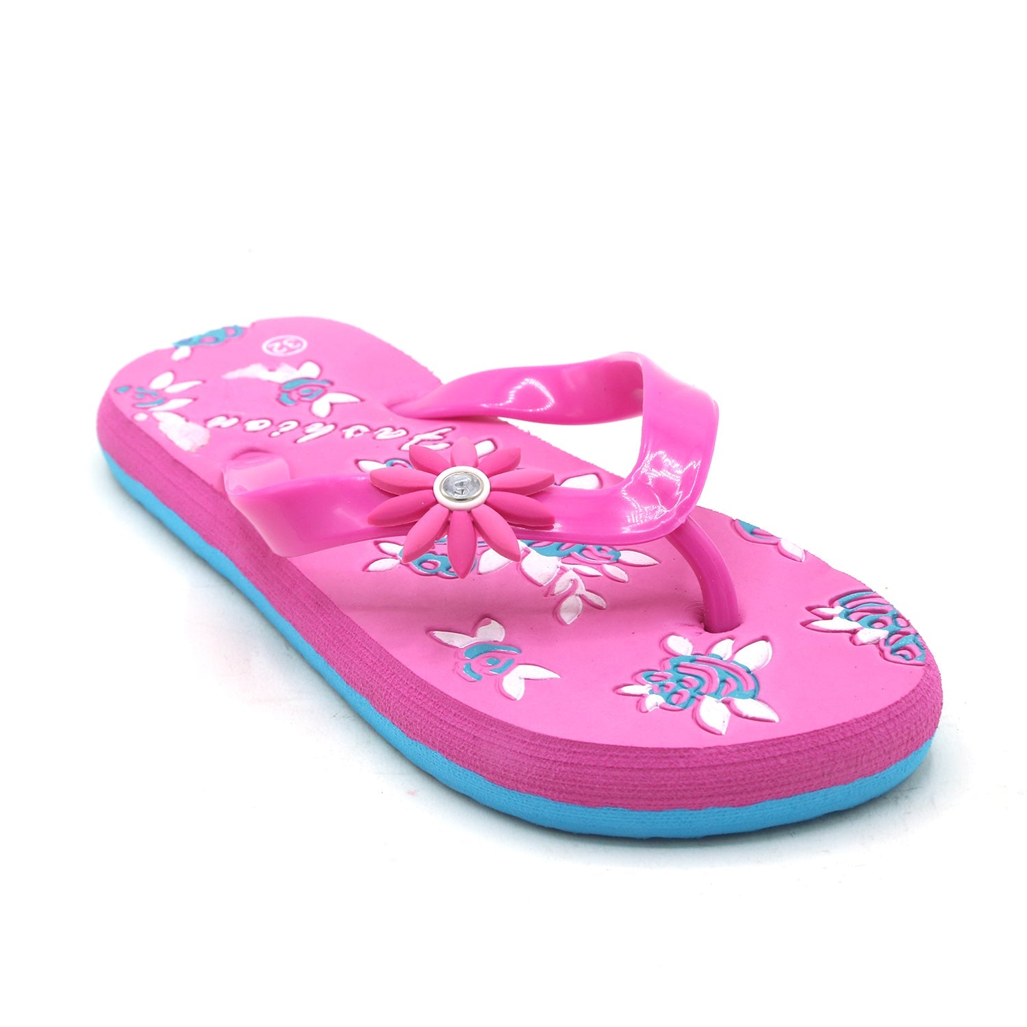 Girls Flip Flop Slipper - Pink, Girls Slippers, Chase Value, Chase Value