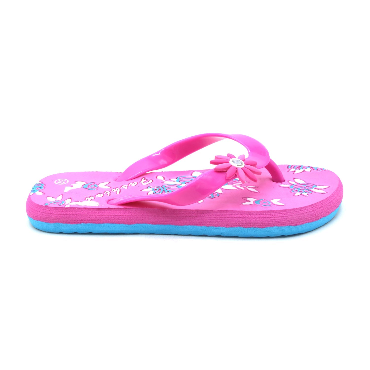 Girls Flip Flop Slipper - Pink, Girls Slippers, Chase Value, Chase Value