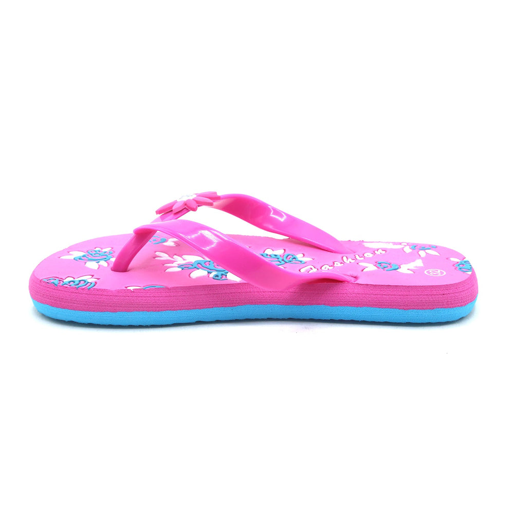Girls Flip Flop Slipper - Pink, Girls Slippers, Chase Value, Chase Value