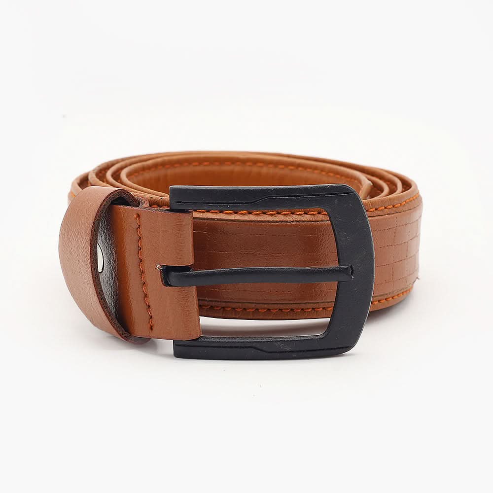 Men's Formal Belt - Mustard, Men's Belt, Chase Value, Chase Value