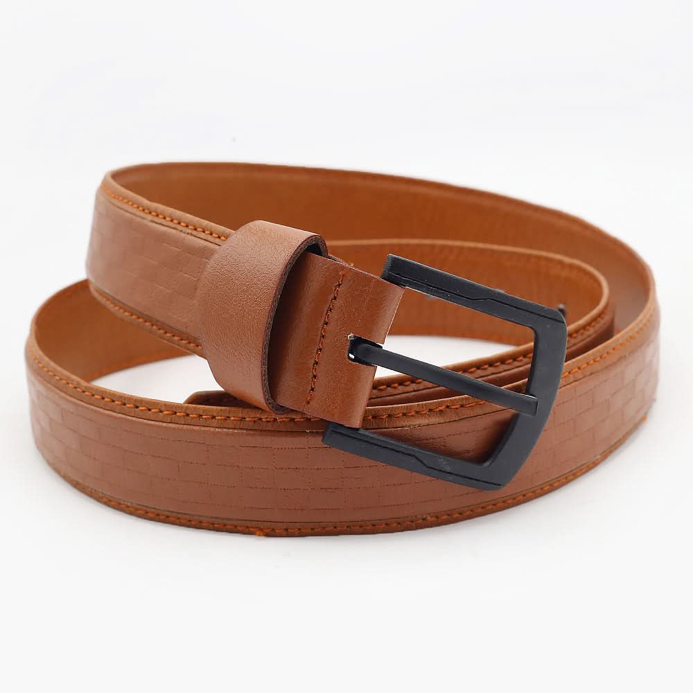 Men's Formal Belt - Mustard, Men's Belt, Chase Value, Chase Value