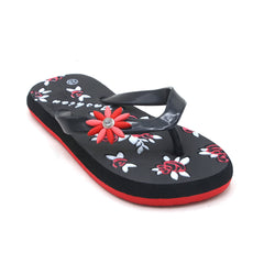 Girls Flip Flop Slipper - Black