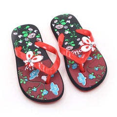Girls Flip Flop Slipper - Red