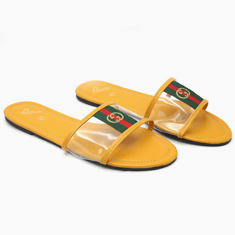 Women's Slipper - Yellow, Women Slippers, Chase Value, Chase Value