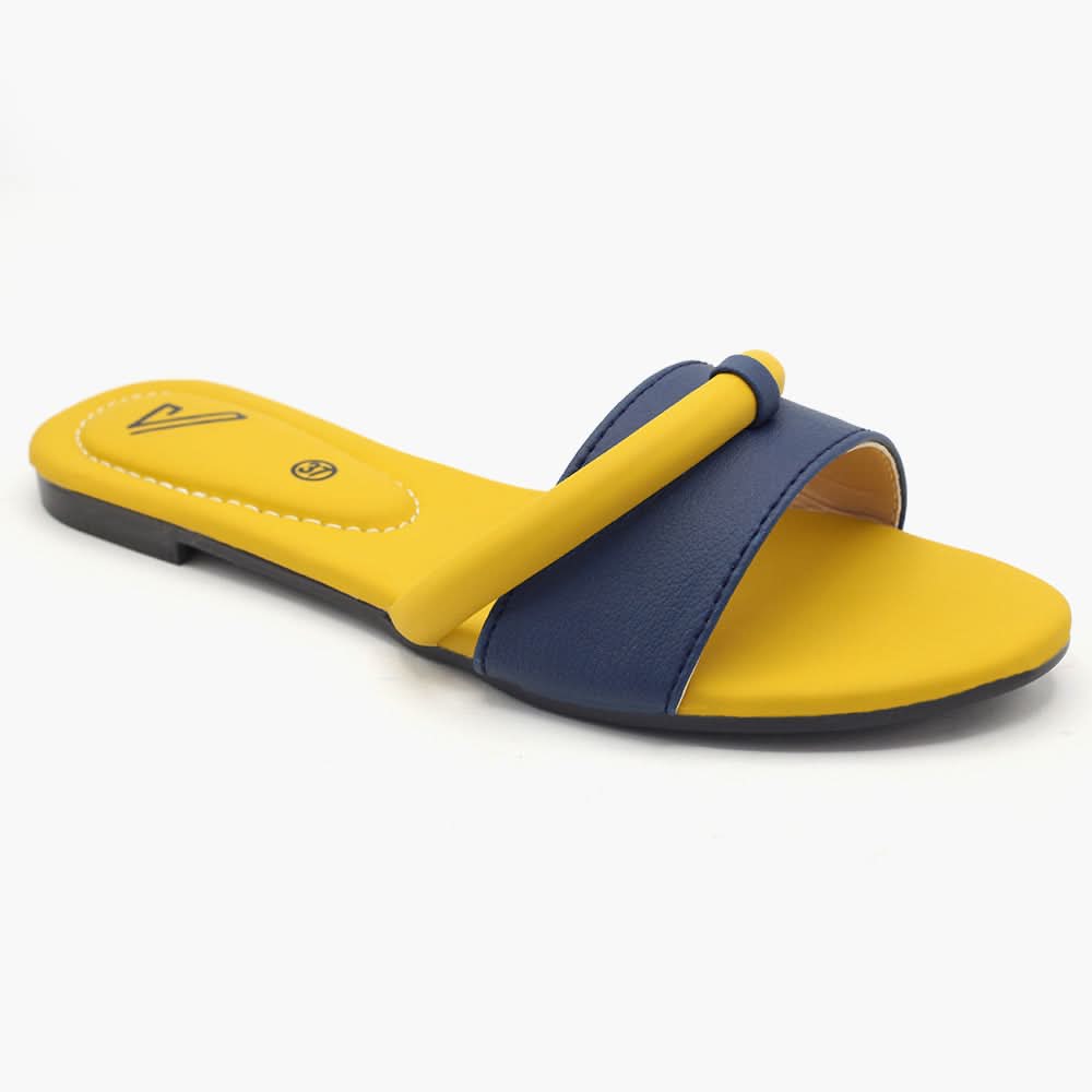 Women's Slipper - Yellow, Women Slippers, Chase Value, Chase Value