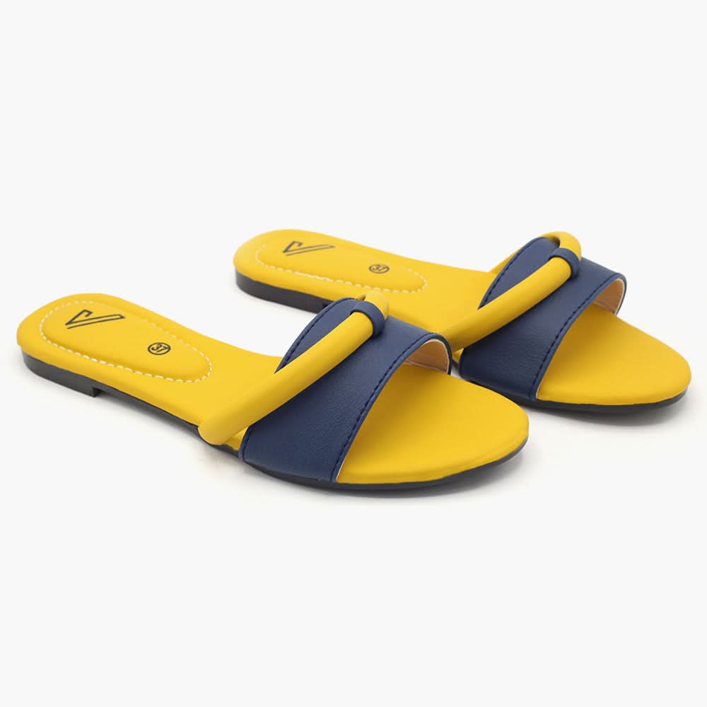 Women's Slipper - Yellow, Women Slippers, Chase Value, Chase Value