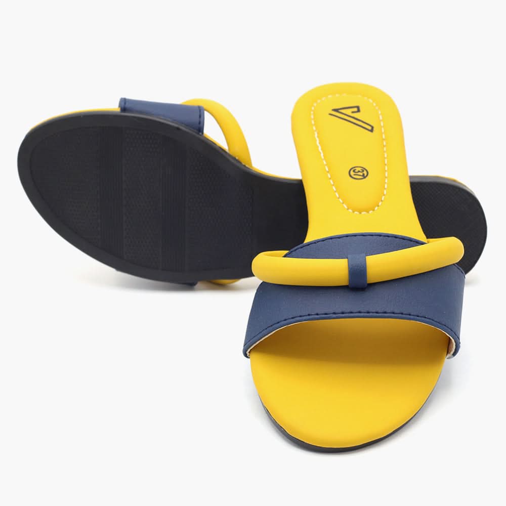 Women's Slipper - Yellow, Women Slippers, Chase Value, Chase Value