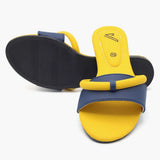 Women's Slipper - Yellow, Women Slippers, Chase Value, Chase Value