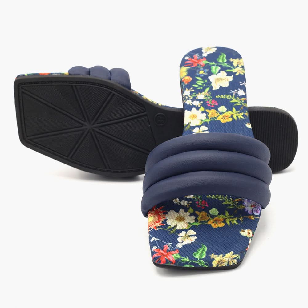 Women's Slipper - Navy Blue, Women Slippers, Chase Value, Chase Value