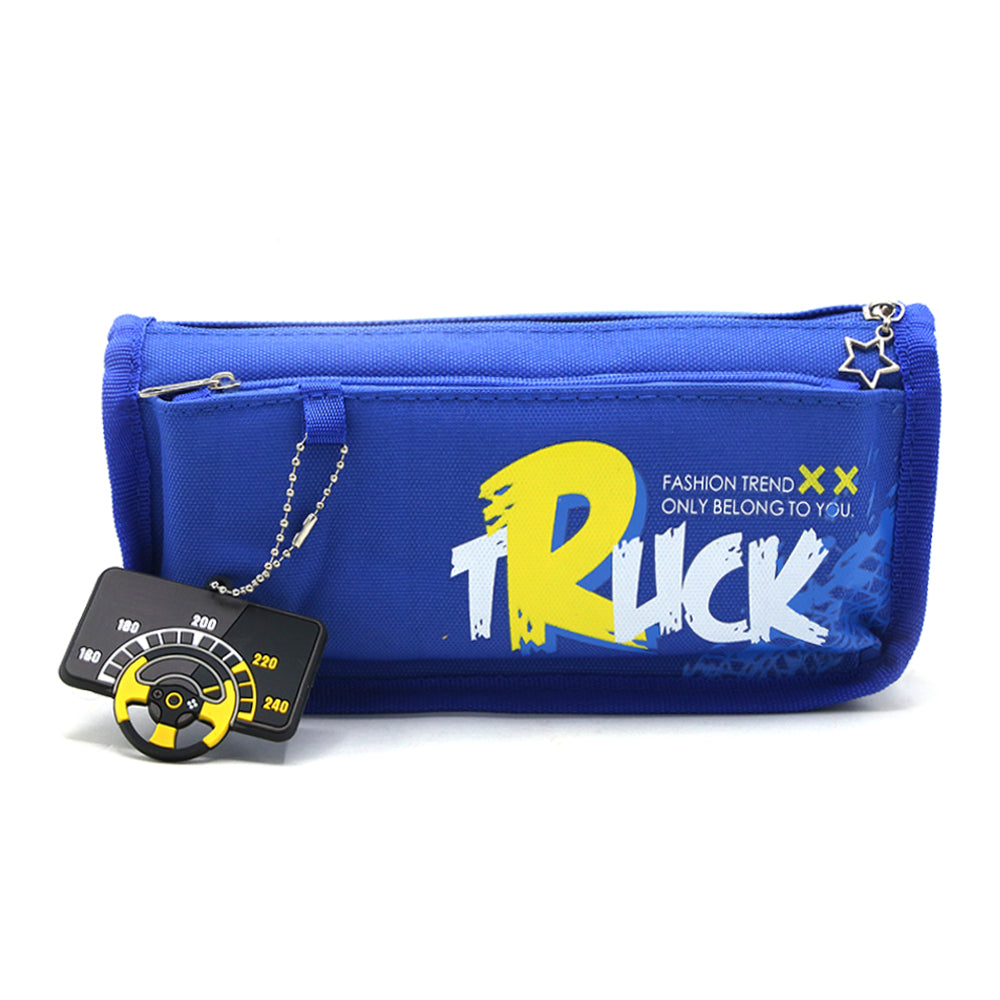 Pencil Pouch - Dark Blue, Pencil Boxes & Stationery Sets, Chase Value, Chase Value