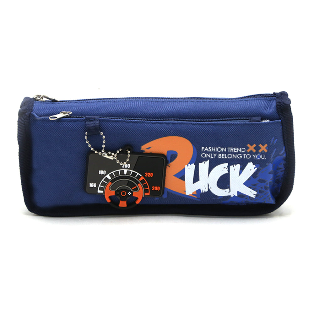 Pencil Pouch - Navy Blue, Pencil Boxes & Stationery Sets, Chase Value, Chase Value