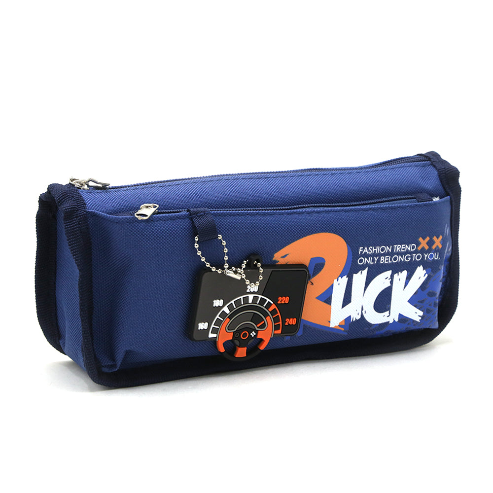 Pencil Pouch - Navy Blue, Pencil Boxes & Stationery Sets, Chase Value, Chase Value