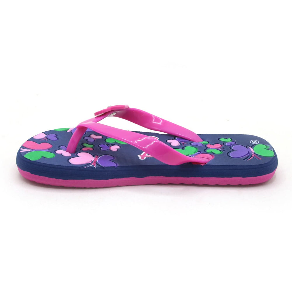 Girls Flip Flop Slipper - Pink, Girls Slippers, Chase Value, Chase Value
