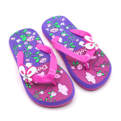 Girls Flip Flop Slipper - Dark Pink