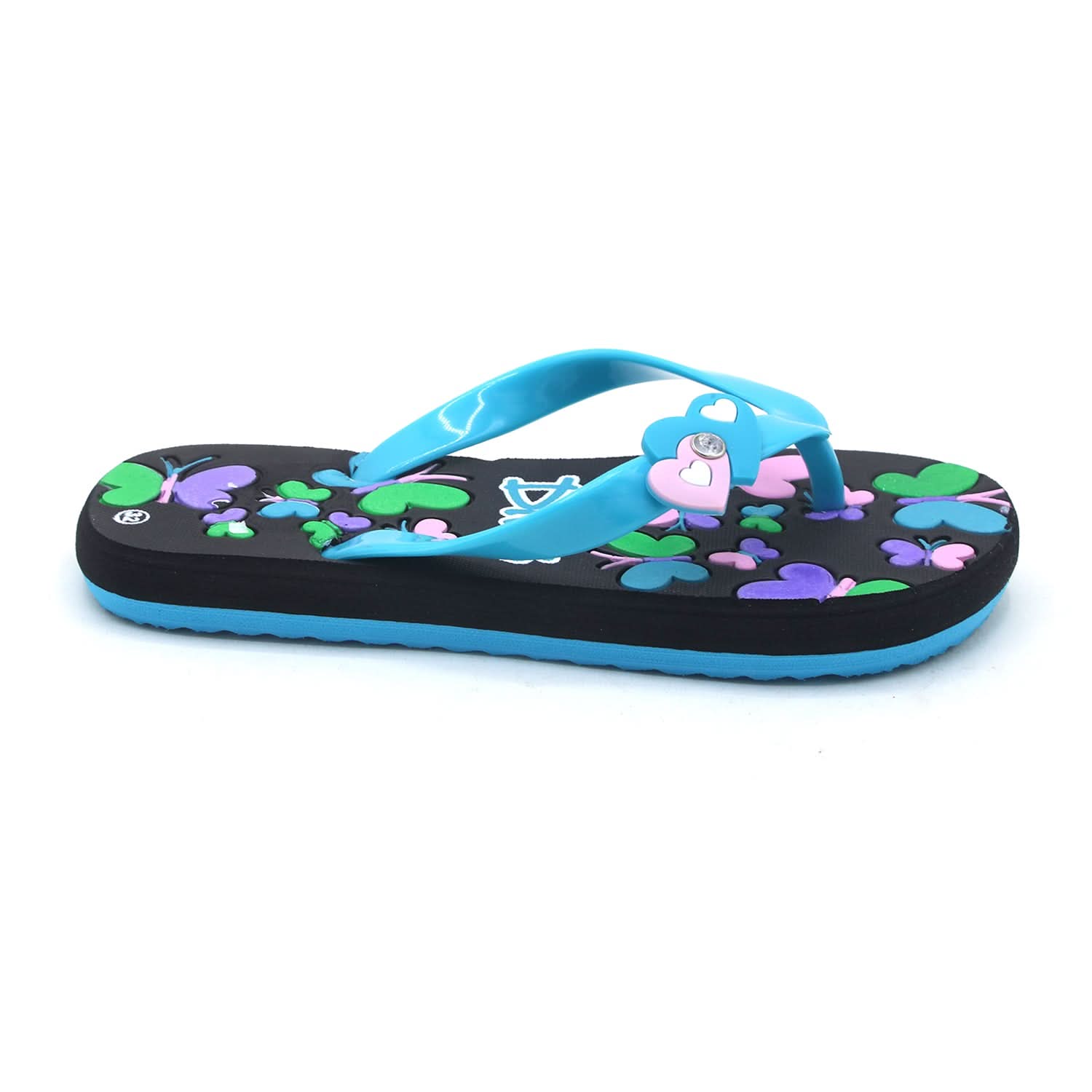 Girls Flip Flop Slipper - Cyan, Girls Slippers, Chase Value, Chase Value