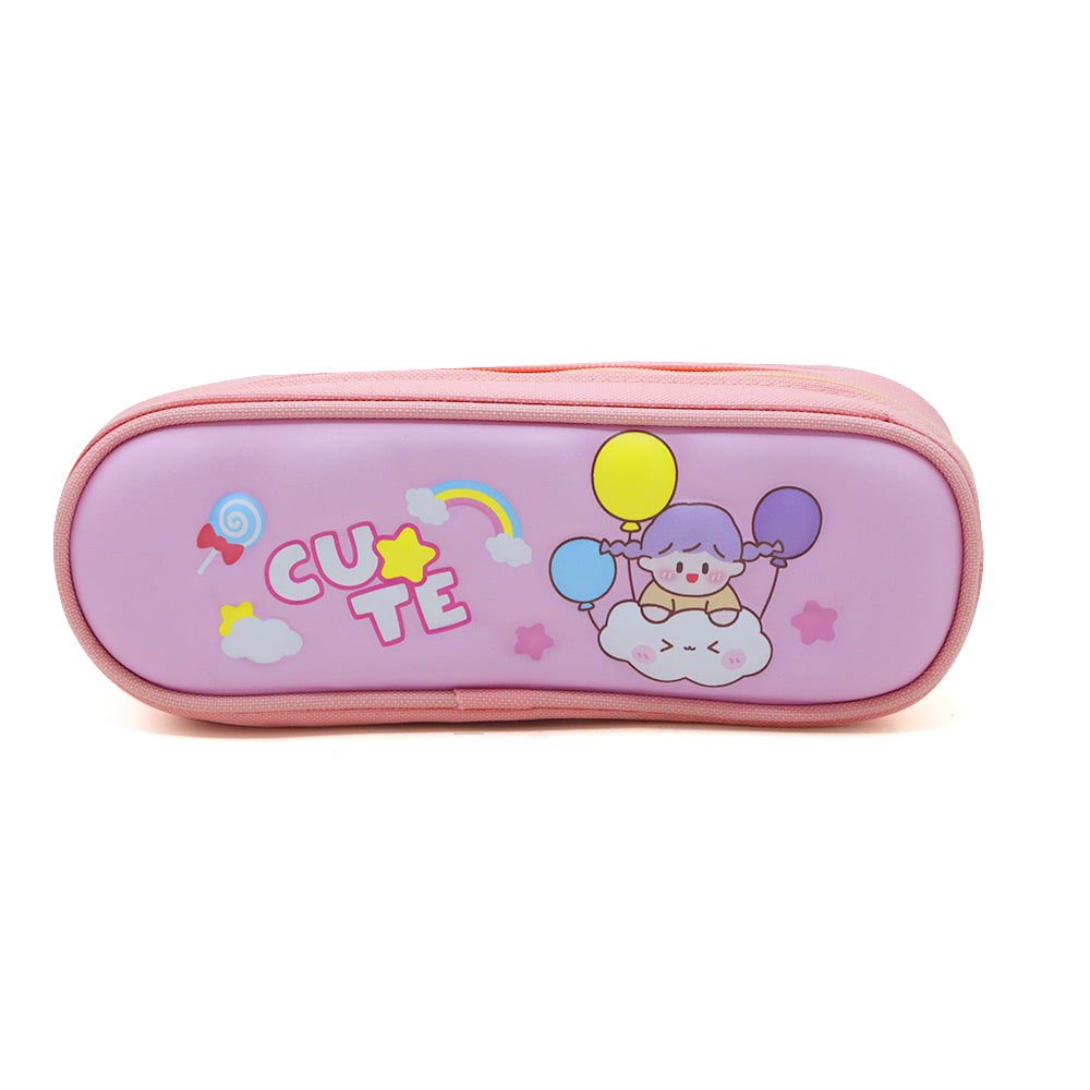 Pencil Pouch - Pink, Pencil Boxes & Stationery Sets, Chase Value, Chase Value