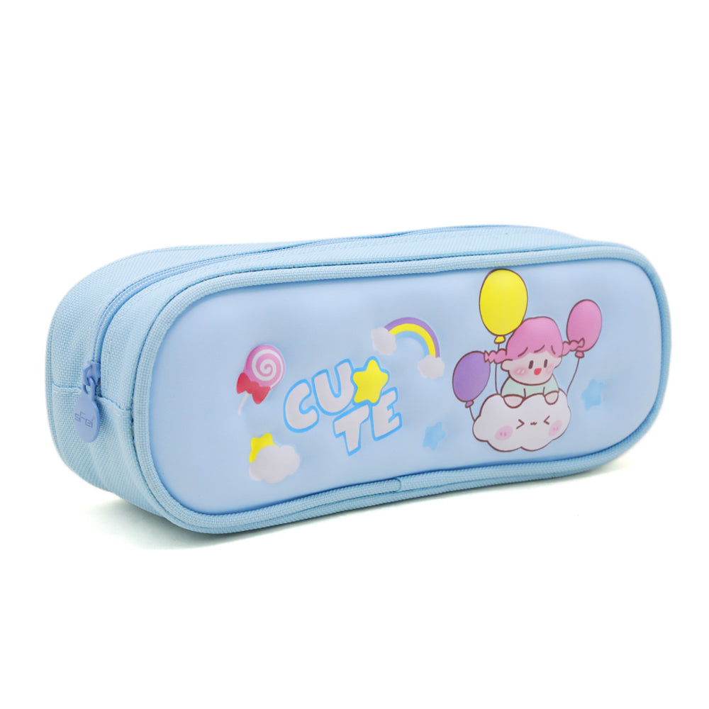 Pencil Pouch - Blue, Pencil Boxes & Stationery Sets, Chase Value, Chase Value