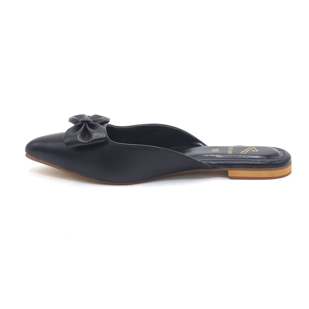 Women's Backless Pump - Black, Women Backless Pumps, Chase Value, Chase Value