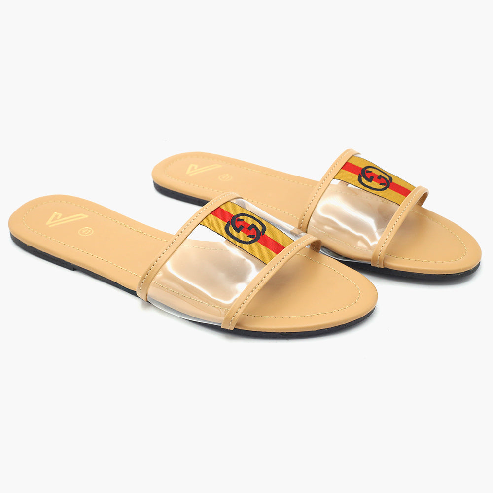 Women's Slipper - Beige, Women Slippers, Chase Value, Chase Value