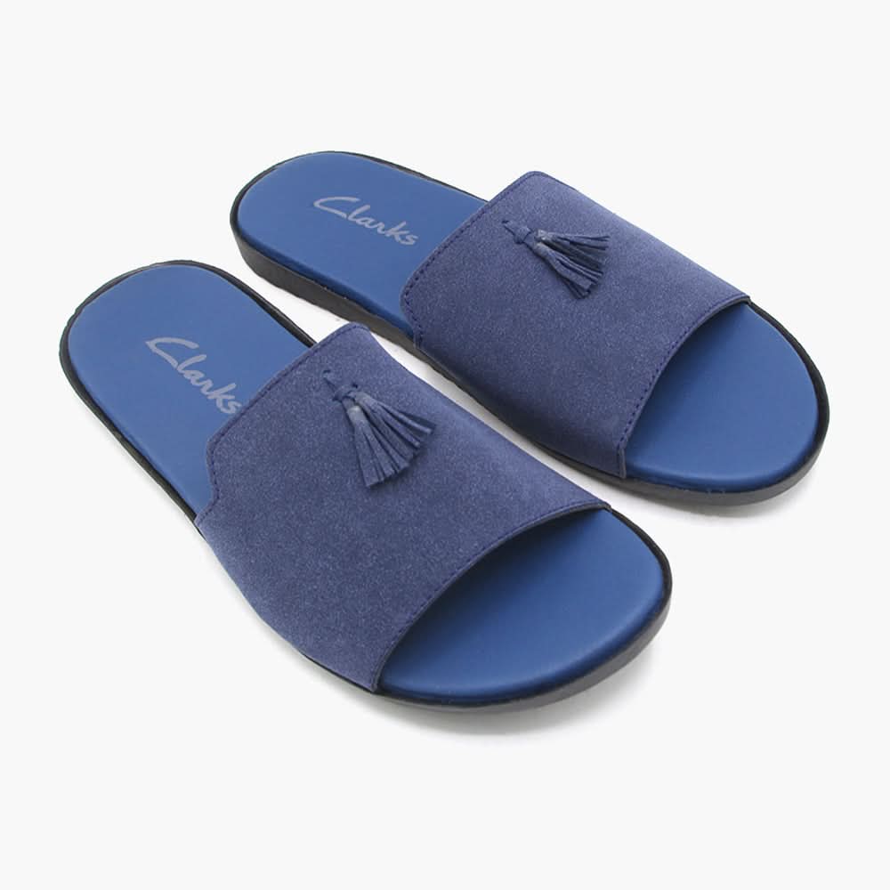 Men's Slipper - Blue, Men's Slippers, Chase Value, Chase Value